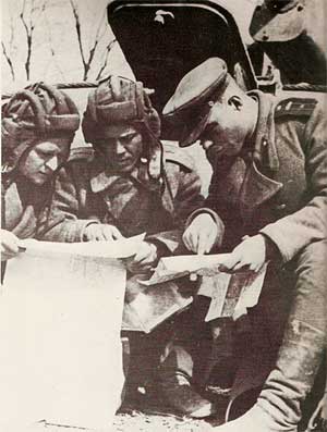 Советские самоходчики в Венгрии, октябрь 1944